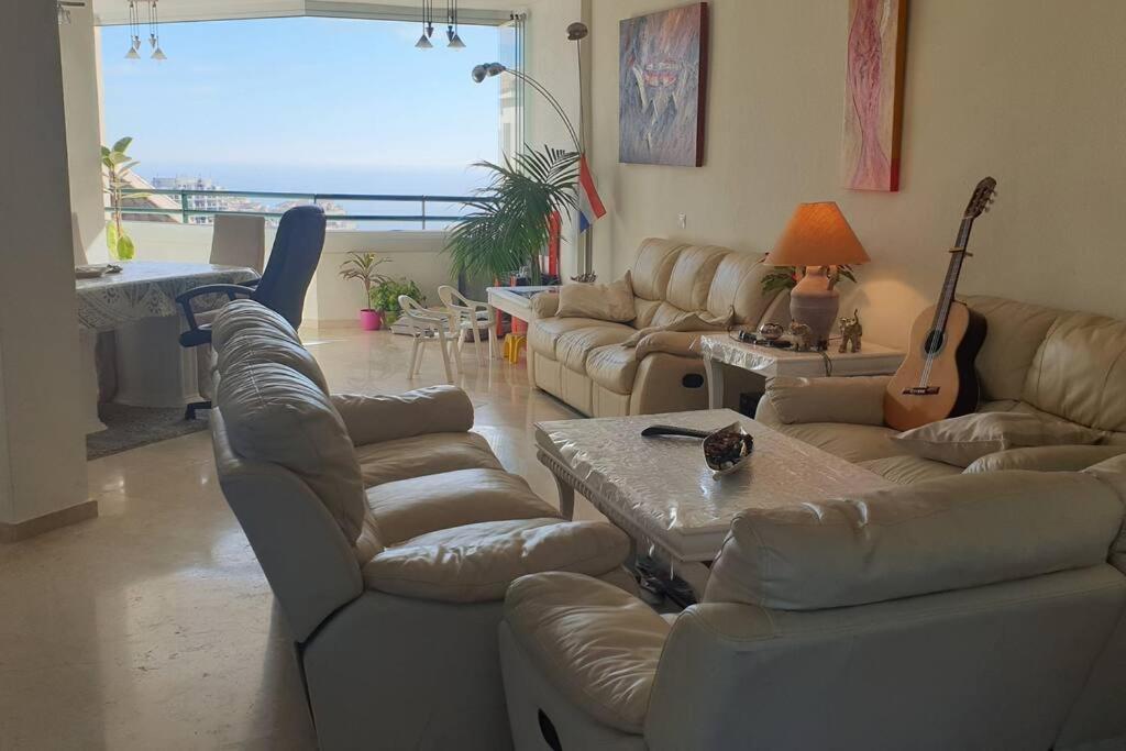 Luxury Penthouse With Sea&Mountain Views & Hot Tub - Tranquility & Rest Benalmádena Exterior foto